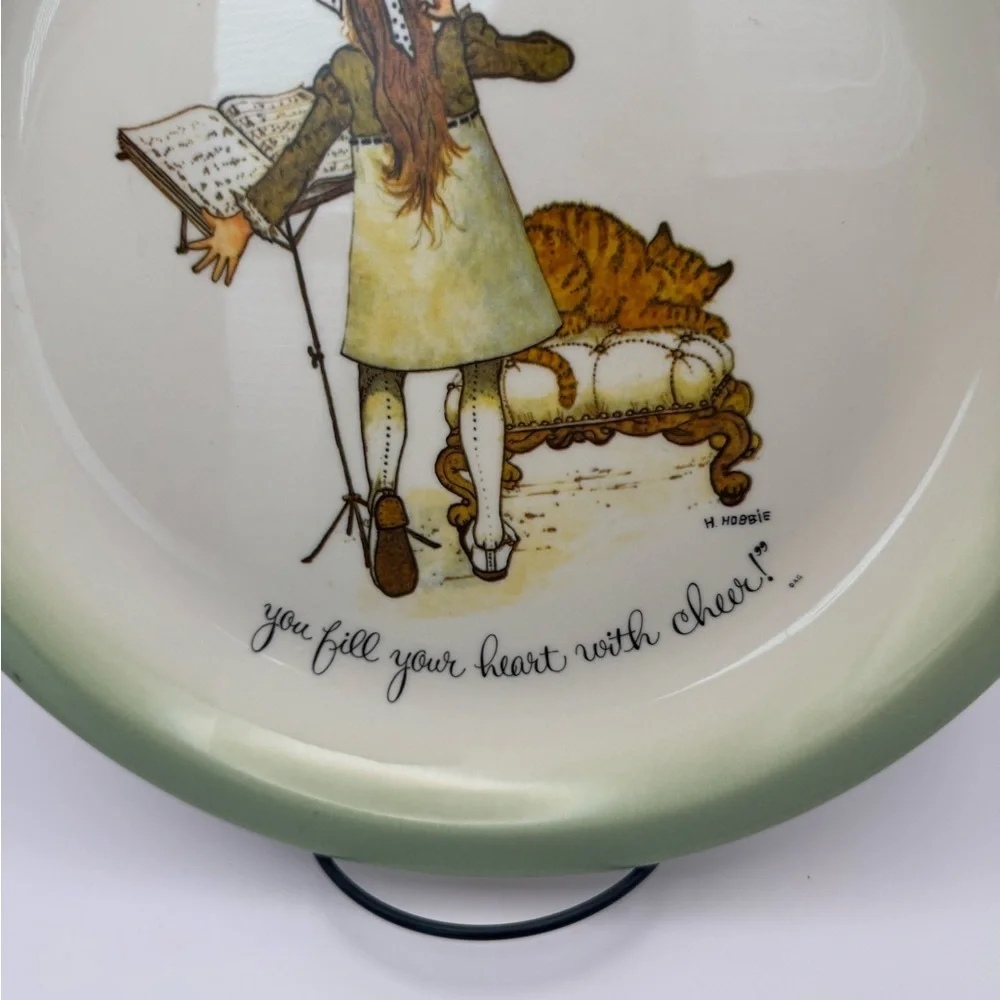 Holly Hobbie Collector Edition Plate 10.3/8th Made USA By American Greeting Mint